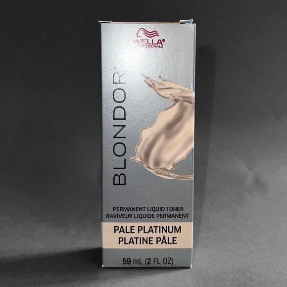 Wella #18 "Pale Platinum" Blonde Toner - Picture 1 of 6